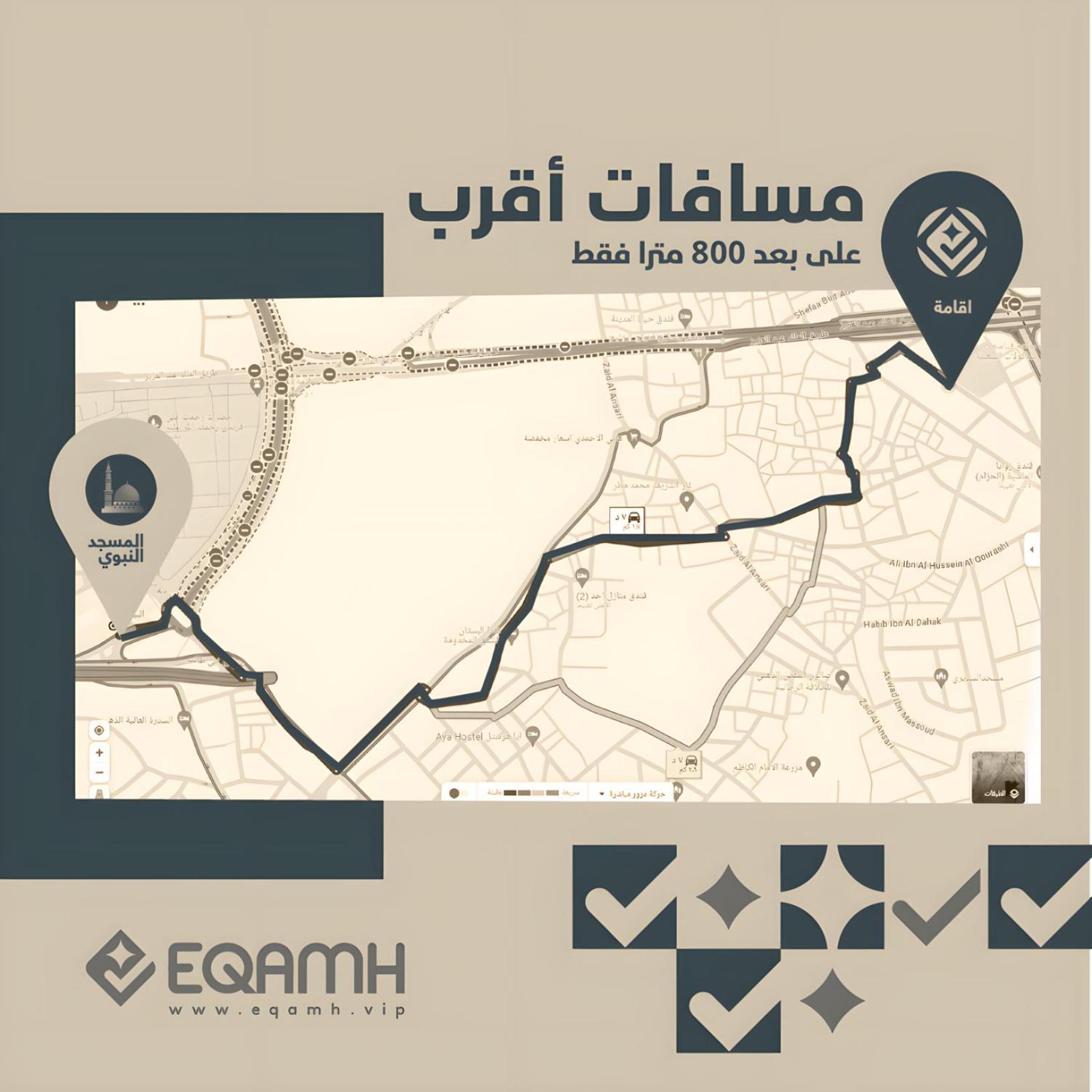 Eqamh Vip Apartment Medina Luaran gambar